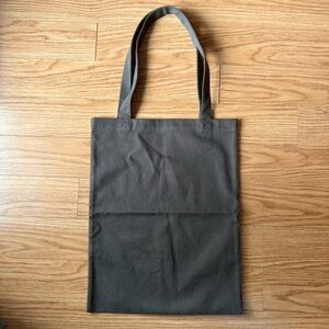rick owens drkshdw cotton canvas totebag brown